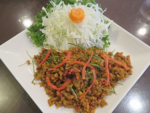 田端の「ポム タイ料理」でタイ式激辛&スパイシードライカレー「クワクリン・ムー」