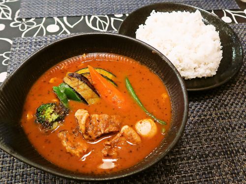 [2019.03.31] lavi de Cafe ラソラ店「角煮 to 野菜カレー」