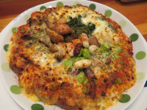 池袋西口のドライカレー専門店「火星カレー」で「鶏+豆+草+焼きチーズ」