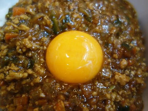 【福岡】オリジナルキーマカレー丼&本格麻婆豆腐丼♪@丸釘食堂