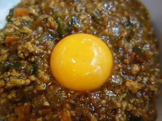 【福岡】オリジナルキーマカレー丼&本格麻婆豆腐丼♪@丸釘食堂