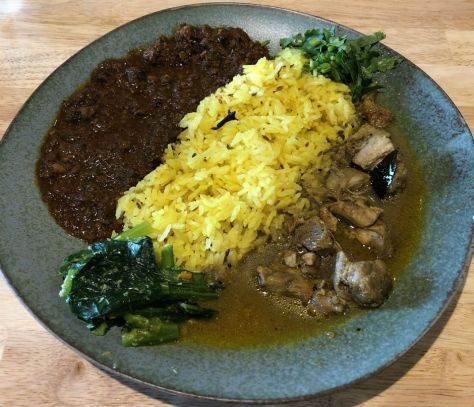 本駒込「SpiceBarコザブロ」メチャ旨のインド、スリランカカレー。こりゃヒットだね。