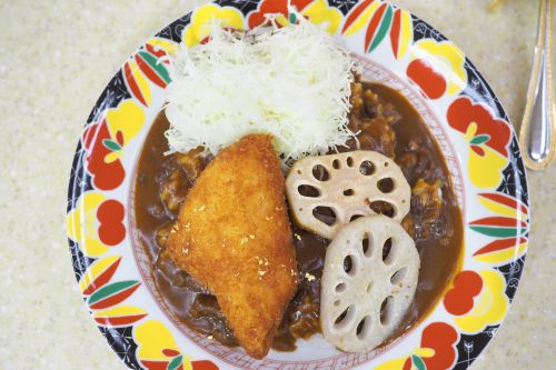 新春のチャンカレ本店でのどぐろカツカレー