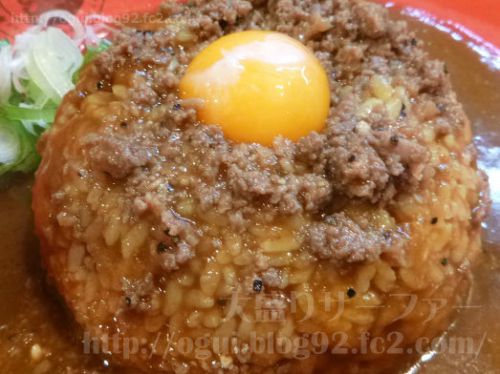秋葉原でフジヤマドラゴンカレーメガ盛り!白湯スープでカレー雑炊♪