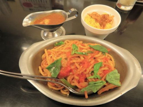 1年半ぶり「カレーは飲み物 秋葉原店」の夜限定「カレーナポリタン(大盛り)」