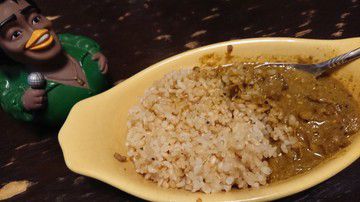 俺の辛口料理仕様牛スジカレー料理 3.8-3.9