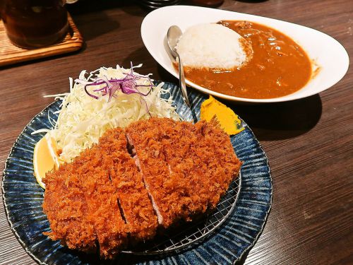 [2020.01.20] とんかつ檍[あおき]＆カレー屋 いっぺこっぺ 札幌大通店「特ロースかつカレー」