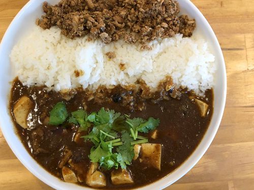 『北浜 丁子』~本格麻婆感とカレー感のミクスチャー!!北浜屈指の名店が打ち出す極上麻婆カレー☆~