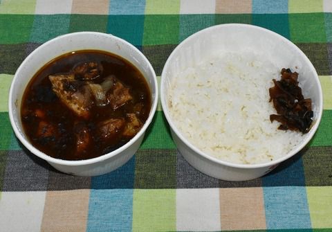 松屋 ごろごろ煮込みチキンカレーをテイクアウトで