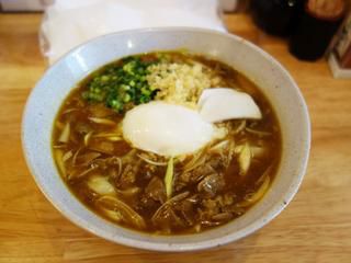 【福岡】トマト卵とじ・カレー南蛮・小ざる40円♪@饂飩 おおた