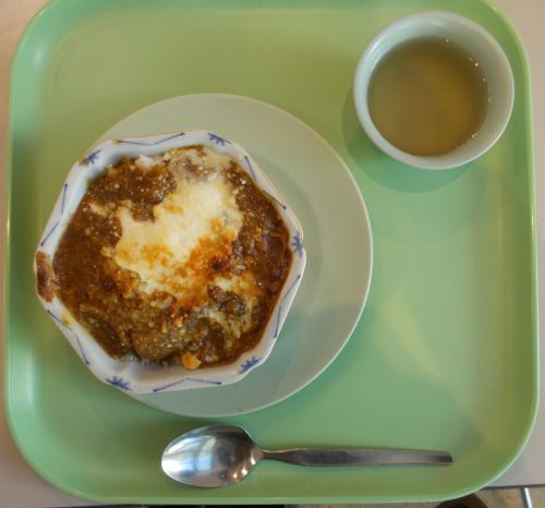 【学食カレー】九州工業大学 コメドール 焼きカレー レポ日(2018/11)