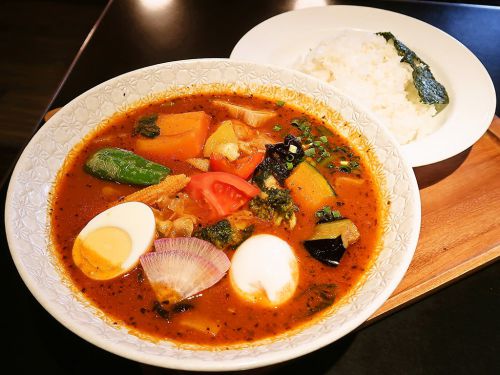 [2020.03.23] カレー食堂 心 札幌本店「とり野菜のスープカレー」