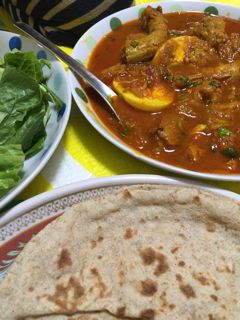 鶏の首カレー