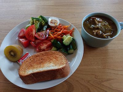 3日目の、チキン野菜カレー