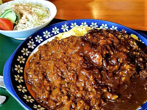 カレー庵 くいしん坊:ハーフ&ハーフ