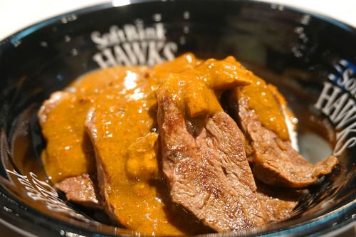 【福岡】石川投手の2929さがりステーキカレー!@肉山食堂 ボス イーゾ フクオカ店