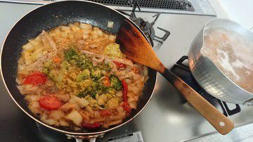 俺の象と太陽社☆カレースパゲティ 3.16