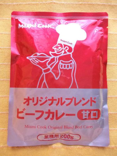 564食目:マイアミコックオリジナルブレンドビーフカレー甘口(宮島醤油)【回顧】