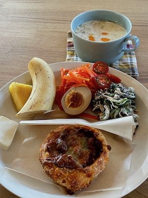 幸せのチーズカレーパン