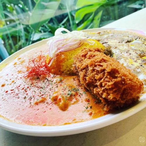名護市・ホテルのレストランに研究所!?「スパイスカレー研究所 オキナワゴハン ヨシヒコ」で辛くて美味いスパイスカレーを食べてきた。