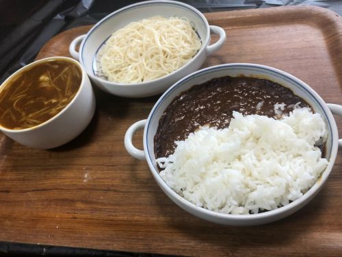 ウチカレーとカレーつけそうめん
