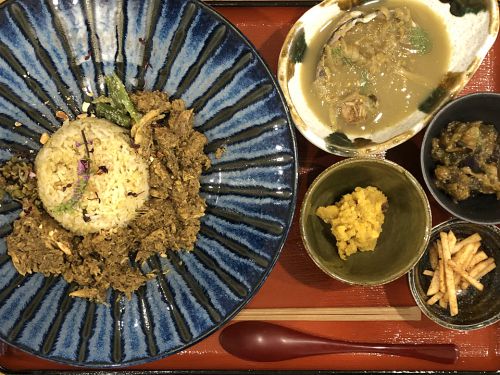 天満『だしとおばんざいと和カレー はぐ寧』~正に“和印折衷”!!裏天六に潜む圧巻の出汁スパイスカレー☆~