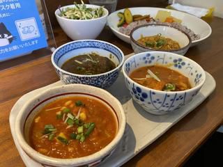 カレーですよ4599(初台スパイス食堂 和魂印才たんどーる)小説家、幸村しゅう先生とラジオ収録前ランチ