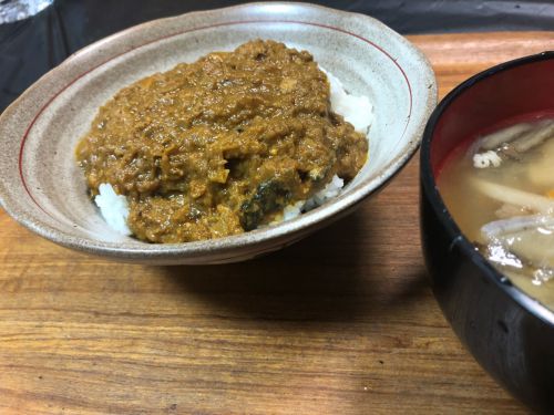 うちカレー味変