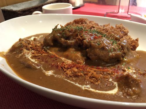 堺筋本町『洋食ビストロ Awano.』~昭和ノスタルジー!!洋食屋の王道カレーライスが旨い☆~