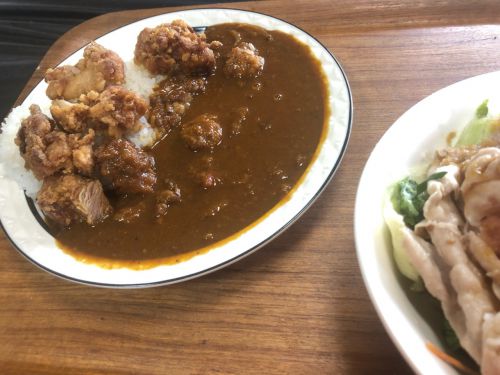 唐揚げとウチのカレー