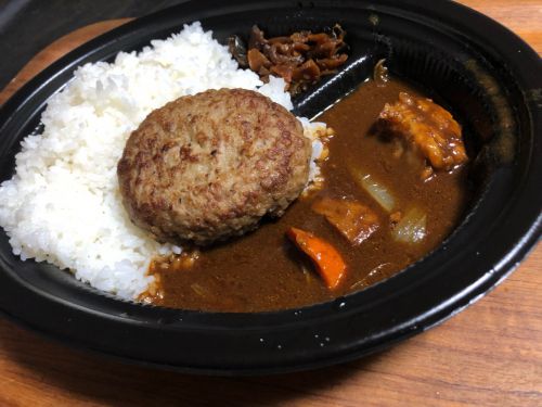 マイカリー食堂のダブル煮込み+ハンバーグ