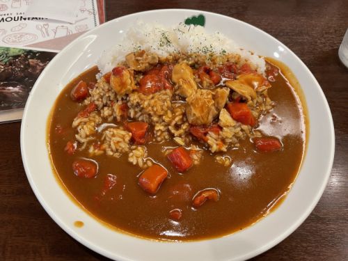 本日のLunch(2021/10/08)moutain curry マウンテンカレー