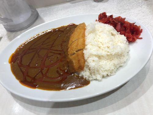 カレーハウスリオのカツカレー激辛特盛!