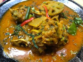 野菜コフタカレー