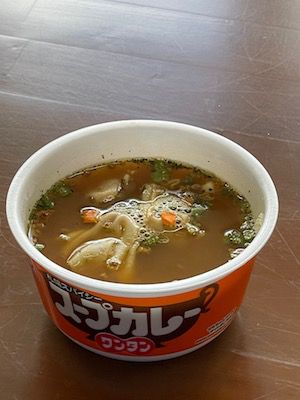 癒やしのスープカレーワンタン