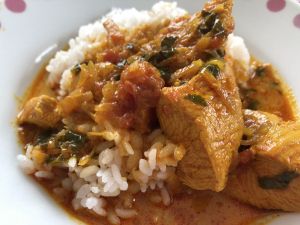 むね肉のチキンカレー