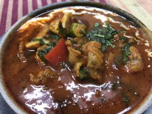 砂肝カレー
