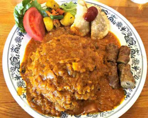 浅草発スパイスライスとスパイシーカレーといえば「夢屋」(※カバブセット)