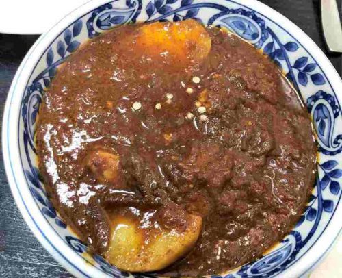 デリー上野店で「チキンコルマカレーとタンドリーチキン」(やっぱりセブンよりお店でしょう!)
