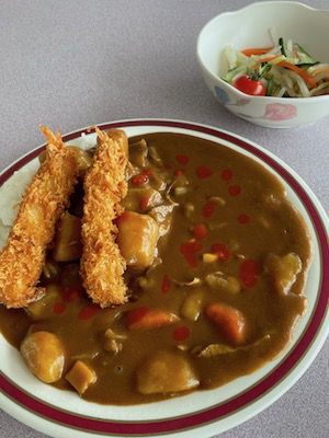 エビフライカレー