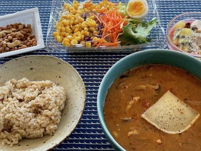 感謝の自宅カレー連チャン