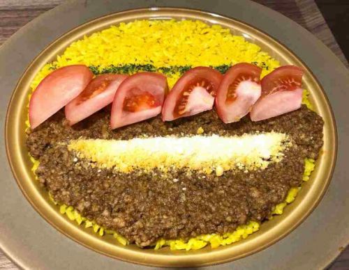 【3食め】「インディ日本橋店」(馬喰横山)で「ドライカレー+きまぐれトマト」(辛さ80倍)