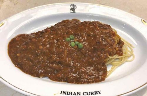 大阪発「インデアンカレー 東京店」でカレーじゃなくって「ミートスパゲティ」(王道の昭和スタイルです)