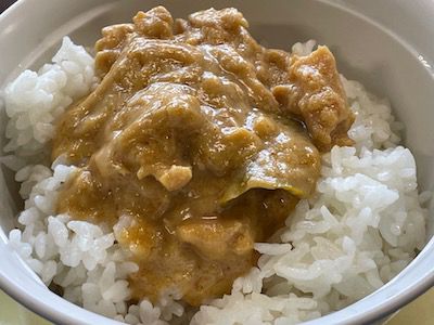 チキンとタイカレー