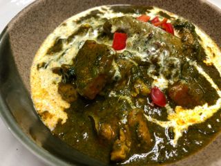 ほうれん草野菜カレー