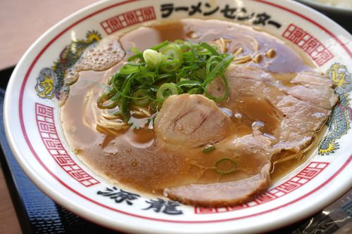 【福岡】豚骨ラーメン&カレー丼セット♪@ラーメンセンター 源龍 南バイパス下り店
